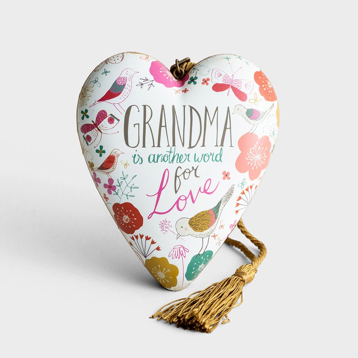 Grandma Is Another Word for Love - Art Heart Sculpture