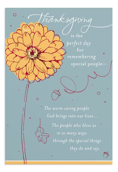Thanksgiving - Someone Special - 1 Premium Card