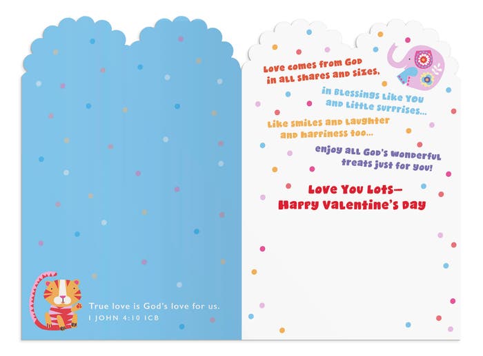 Valentine's Day - Grandson - L is for Love - 1 Card