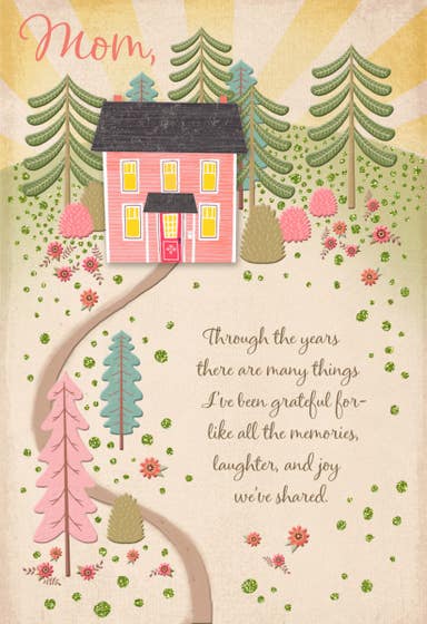 Valentine's Day - Mom - Joy We've Shared - 1 Greeting Card