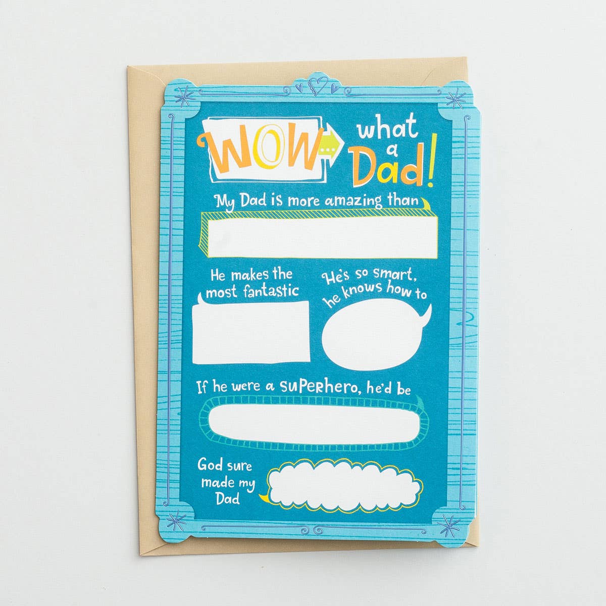 Father's Day - What A Dad! - 3 Premium Cards