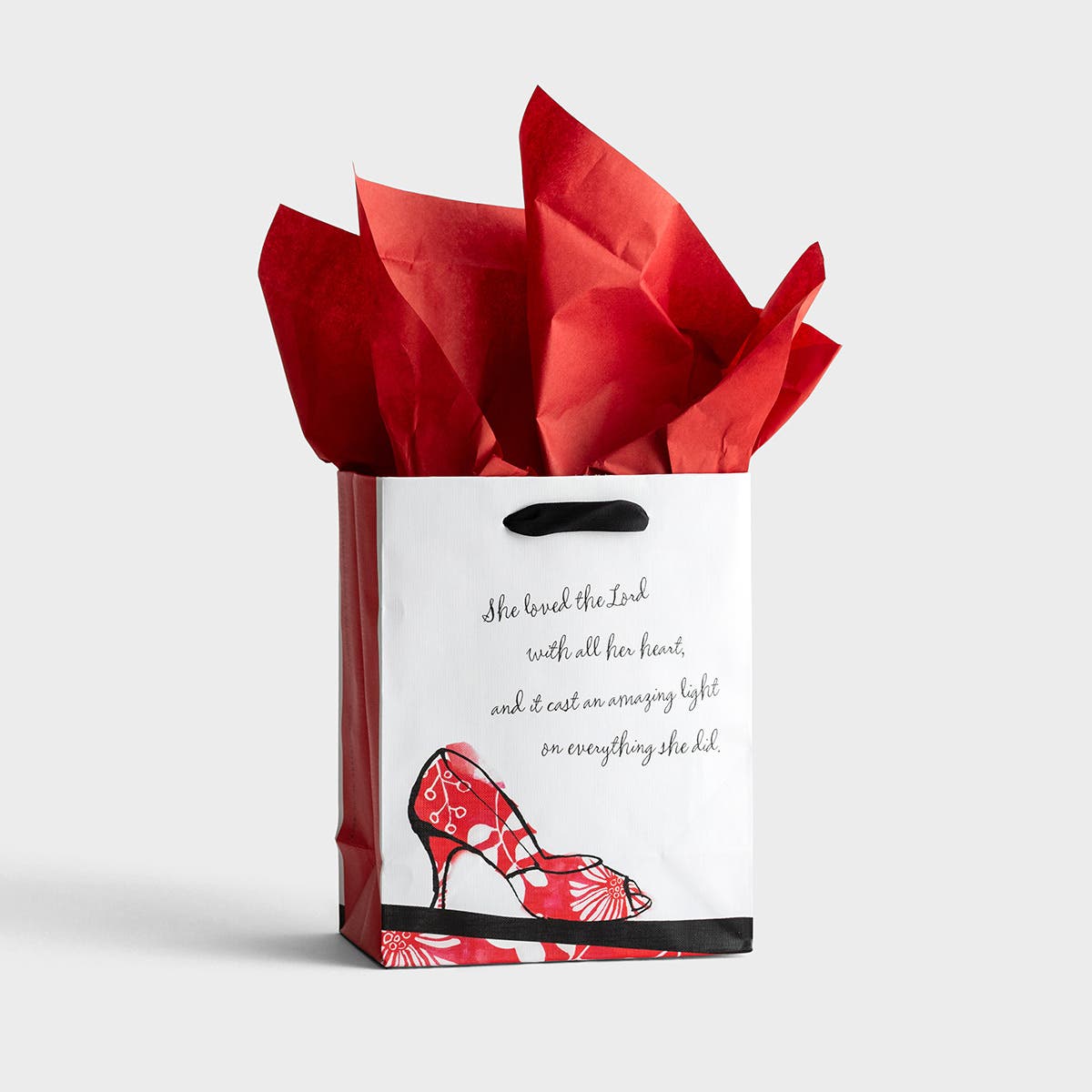 Walk By Faith - Small Gift Bag with Tissue