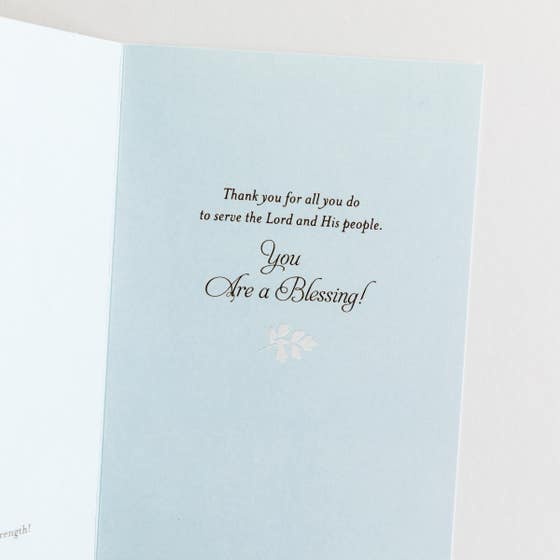 Appreciation - Blessed Are Servant Hearted - Set of 3 Greeting Cards