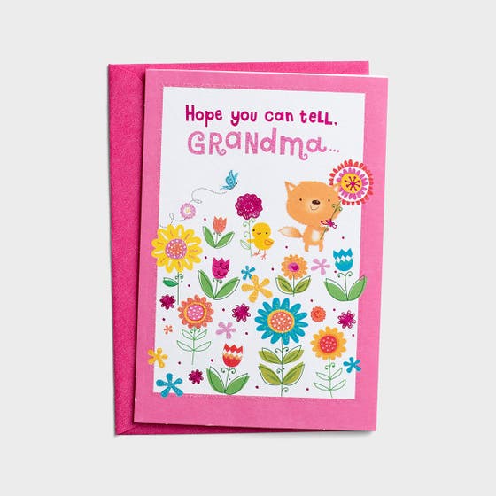 Mother's Day - Hope You Can Tell Grandma - 1 Premium Card