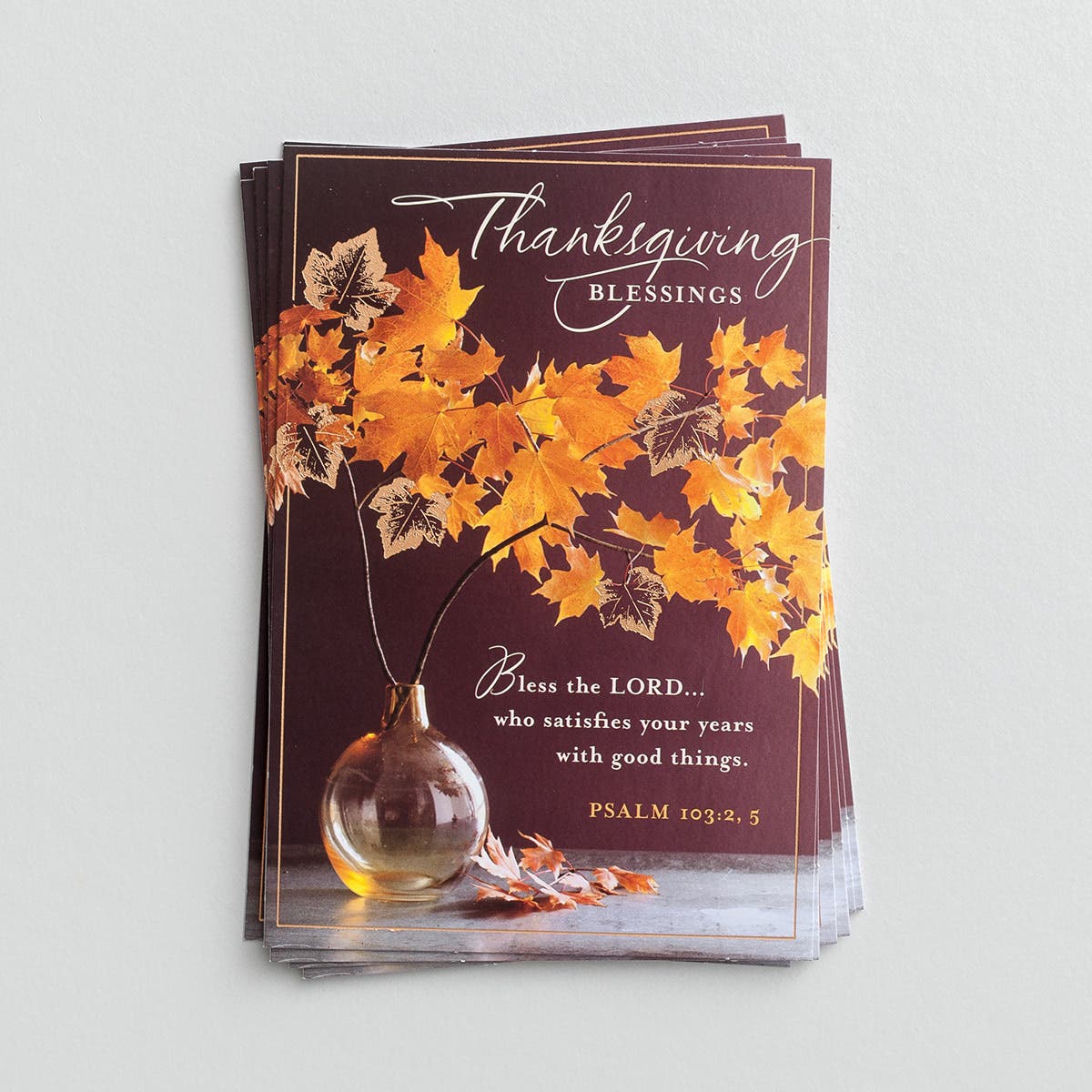 Thanksgiving - Thanksgiving Blessings - 8 Note Cards