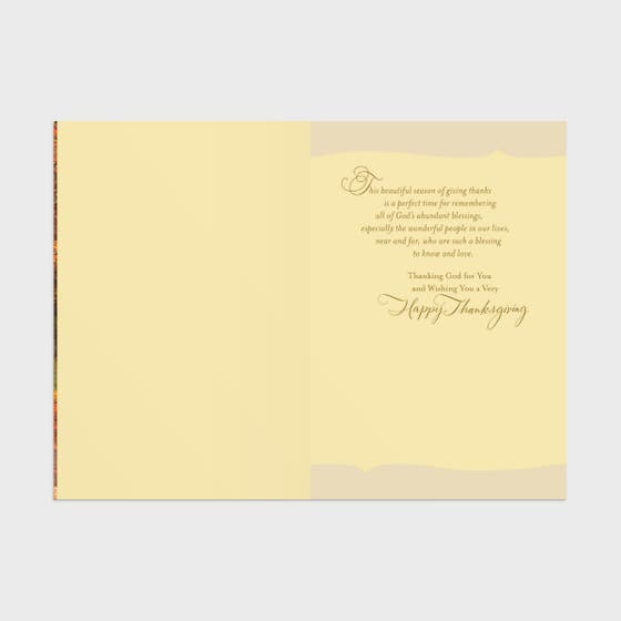 Thanksgiving - There is a Season - 3 Greeting Cards