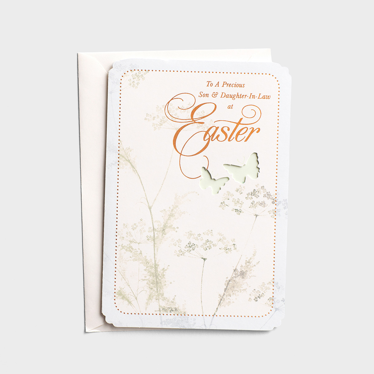 Easter - To A Precious Son & Daughter-In-Law at Easter - 1 Premium Card
