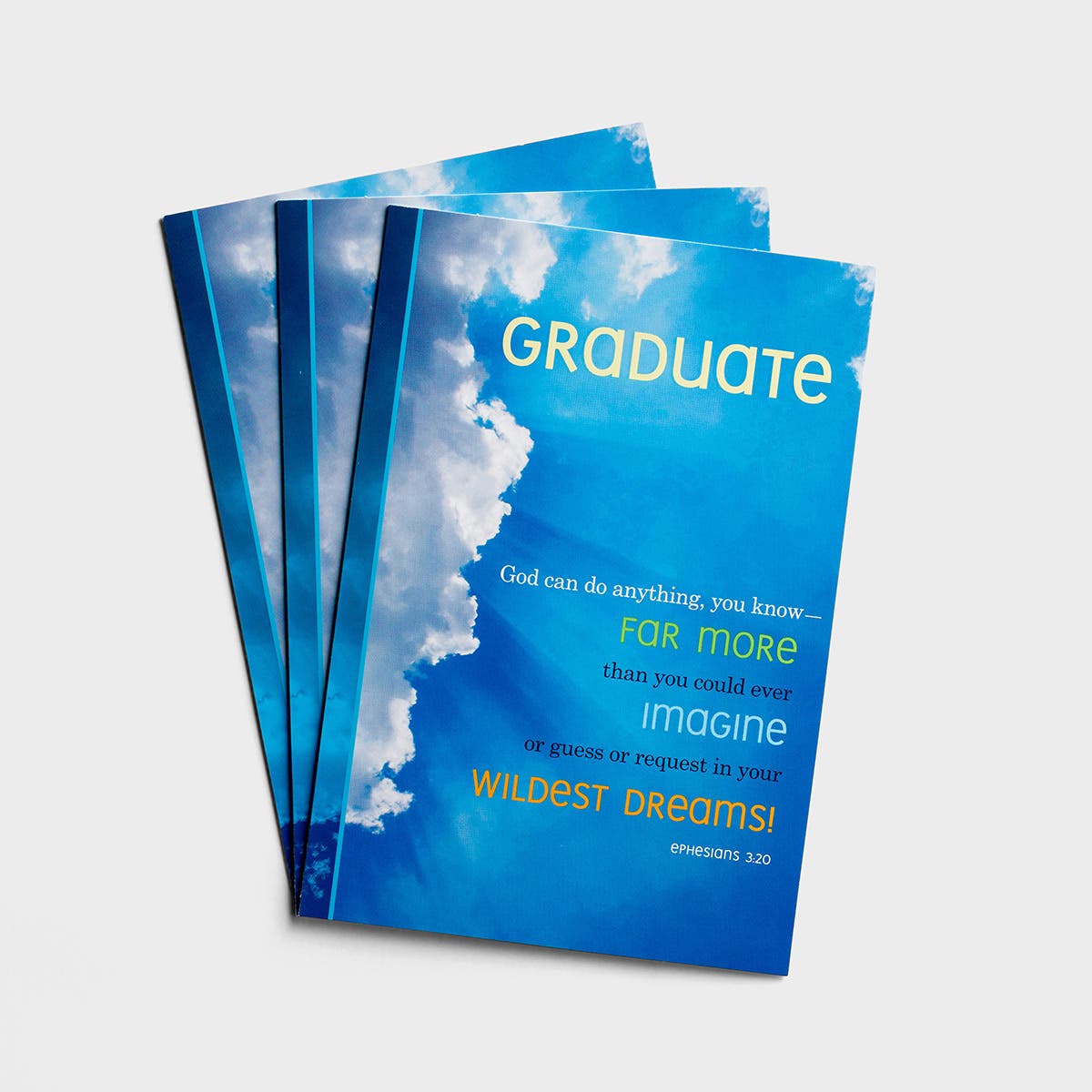 Graduation - Dream Big - 3 Premium Cards