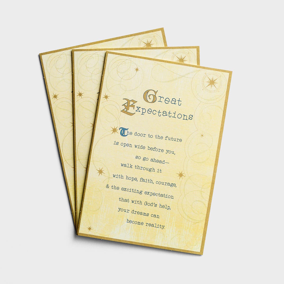 Graduation - Great Expectations - 3 Premium Cards