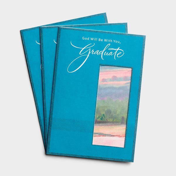 Graduation - God With You - 3 Premium Cards