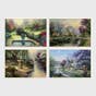 Thomas Kinkade - Thank You - 12 Boxed Cards and Envelopes, KJV