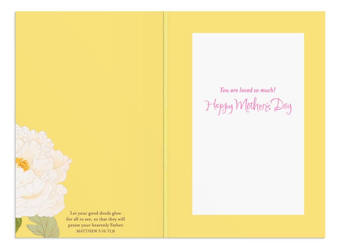 Mother's Day - Special Grandmother - 1 Greeting Card