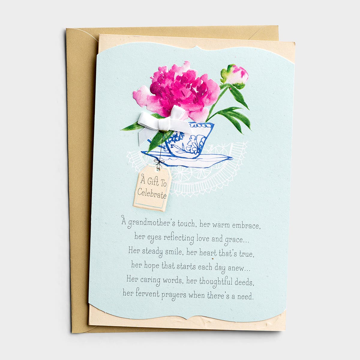 Birthday - Grandmother - A Gift To Celebrate - 1 Premium Card