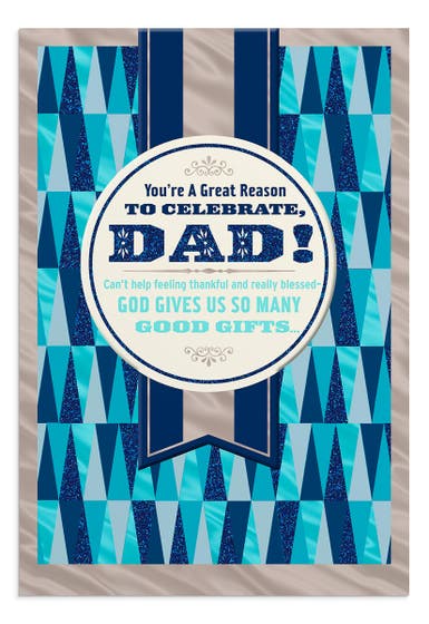 Birthday - Dad - Reason to Celebrate - 1 Premium Card
