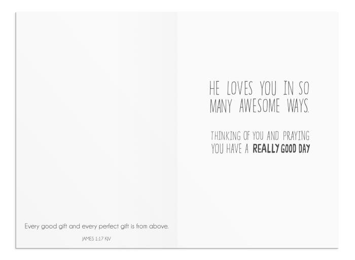 Thinking of You - God's Love - 12 Boxed Cards, KJV