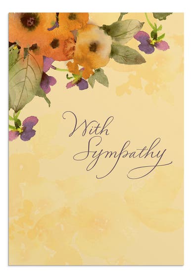 Sympathy - Comfort and Prayers - 12 Boxed Cards