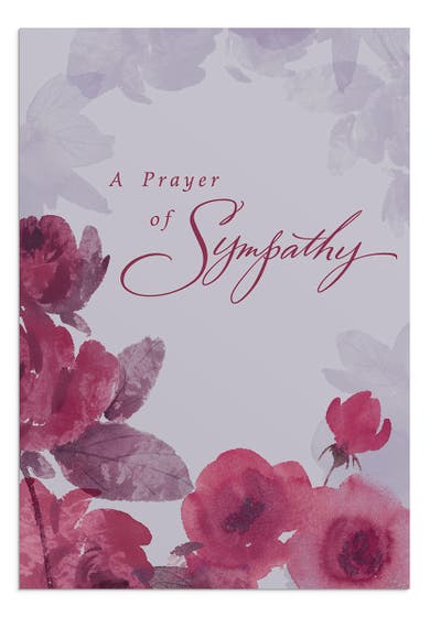 Sympathy - Comfort and Prayers - 12 Boxed Cards