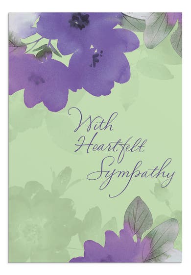 Sympathy - Comfort and Prayers - 12 Boxed Cards