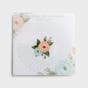 Grace Doesn't Ask For Perfection  - Floral Glass Habit Tracker
