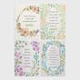 Sympathy - Botanical Frames - 12 Boxed Cards and Envelopes, KJV