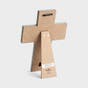 Amazing Grace - Wood & Metal Cross
