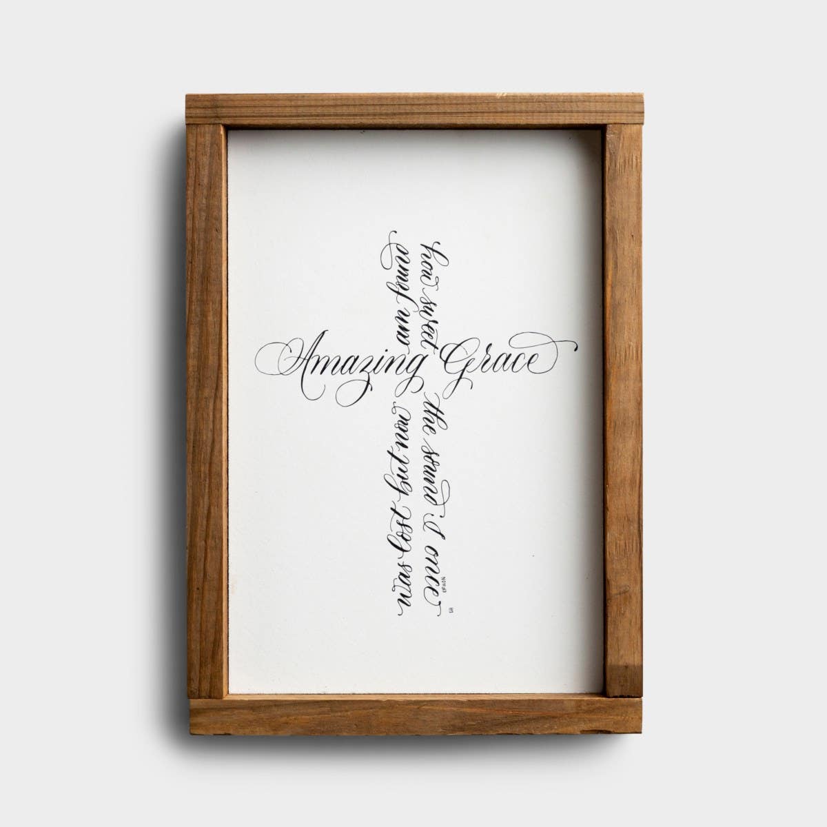 Amazing Grace Small Wall Art