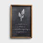 Rest In His Grace - Framed Wall Board
