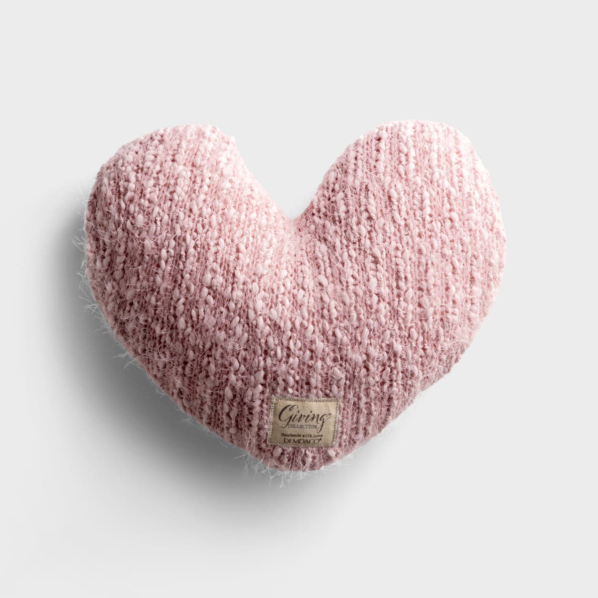 Demdaco - Pink Giving Heart - Weighted Pillow