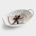 Gatherings Bread Basket with Towel - Gift Set