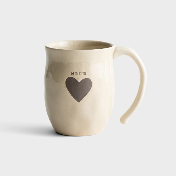 Demdaco - Warm Heart - Stoneware Mug
