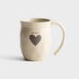 Demdaco - Warm Heart - Stoneware Mug