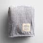 Family Moments Together - Large Fleece Gray Blanket