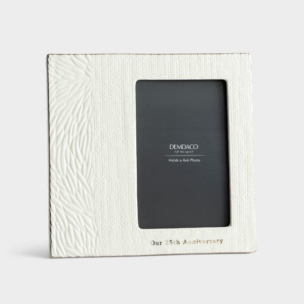 Demdaco - Our 25th Anniversary - Photo Frame