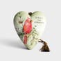 Demdaco - Always and Forever Cardinal - Art Heart Sculpture