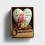 Demdaco - Always and Forever Cardinal - Art Heart Sculpture