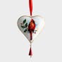 Demdaco - Christmas Cardinal - Heart Ornament