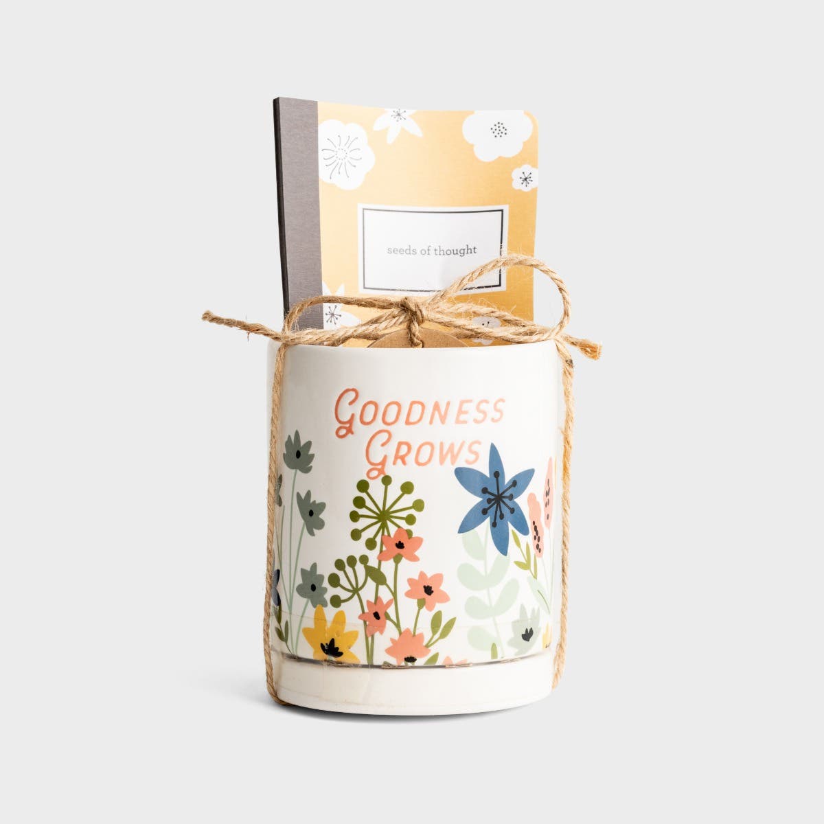 Goodness Grows - Planter & Journal Gift Set