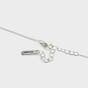Wrapped in Prayer - Dainty Cross Necklace - Silver