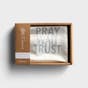 Pray Wait Trust - Satin Pillowcase