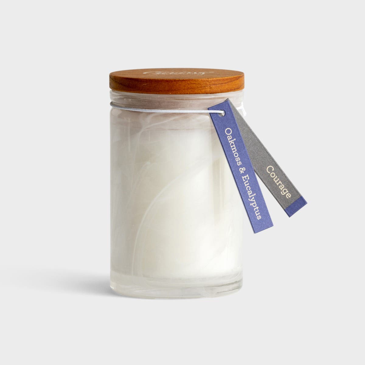 Courage - Small Giving Candle - Oakmoss & Eucalyptus