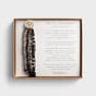 Demdaco - Your Journey Prayer Bracelet - Black