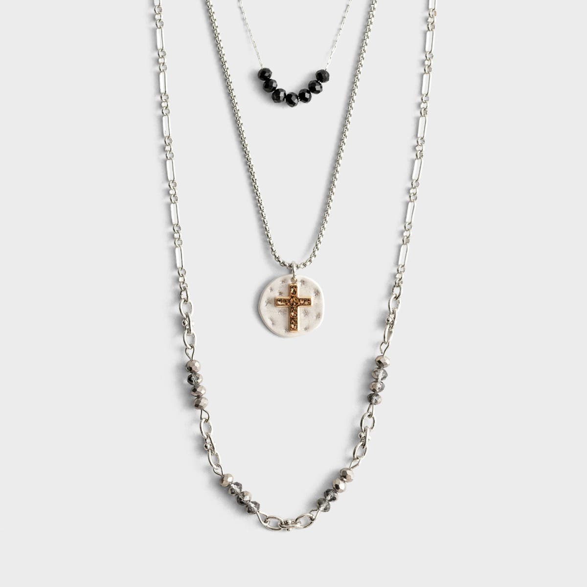 Your Journey Prayer Necklace - Black