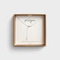Dainty Wing - Silver Necklace
