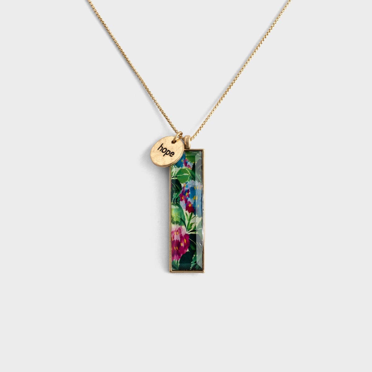 Hydrangea - Hope - ArtLifting Necklace