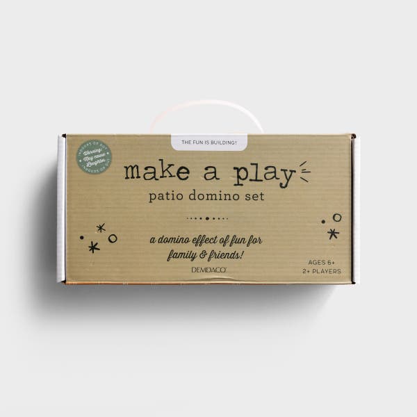 Demdaco - Make A Play - Patio Domino Set