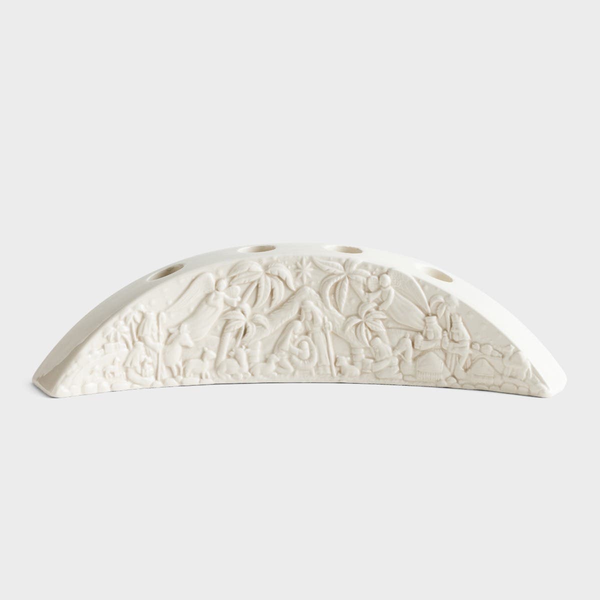 Demdaco - Nativity - Ceramic Advent Candle Holder