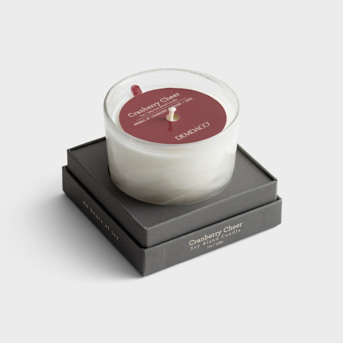 Demdaco - Joy - Giving Candle - Cranberry Cheer
