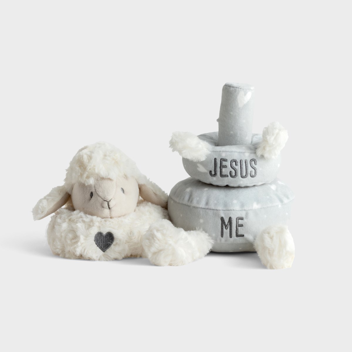 Stackable Plush Jesus Loves Me Toy