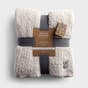 Share Kindness Plush Throw Blanket - Sand