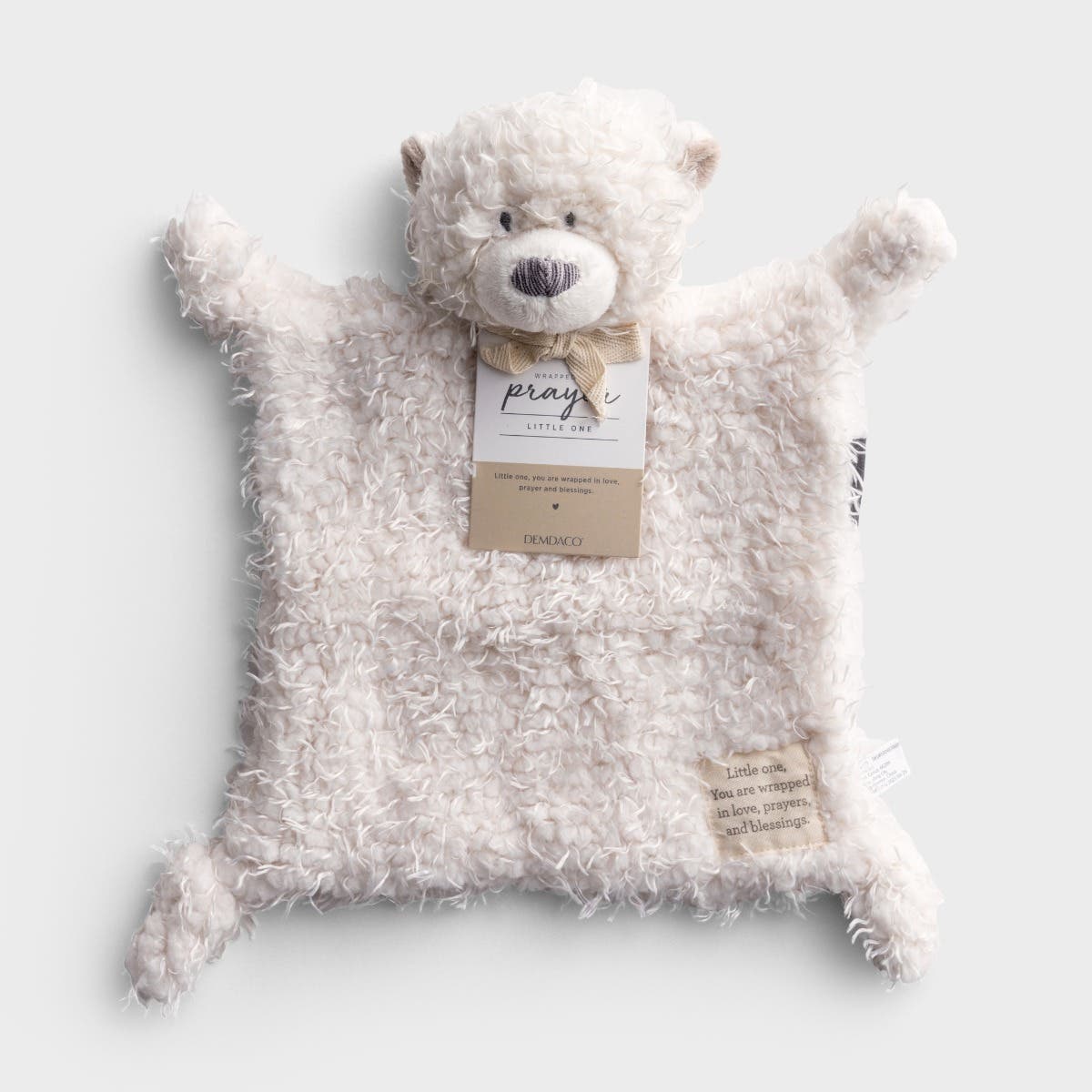 Wrapped in Prayer Blankie Bear